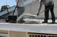 Field flat roofing repair