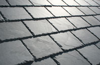 Field slate roof